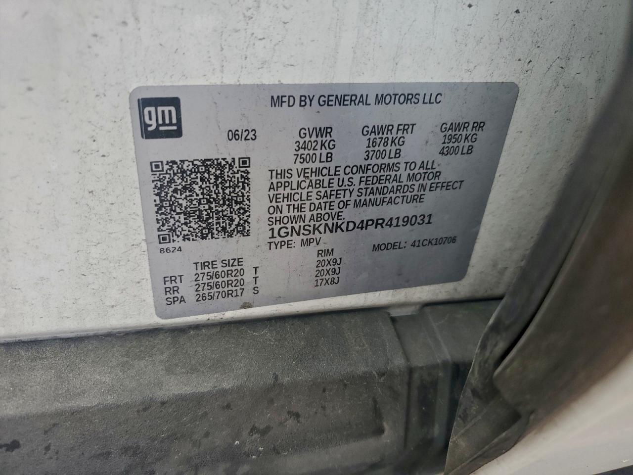 2023 Chevrolet Tahoe K1500 Lt - zdjęcie 13