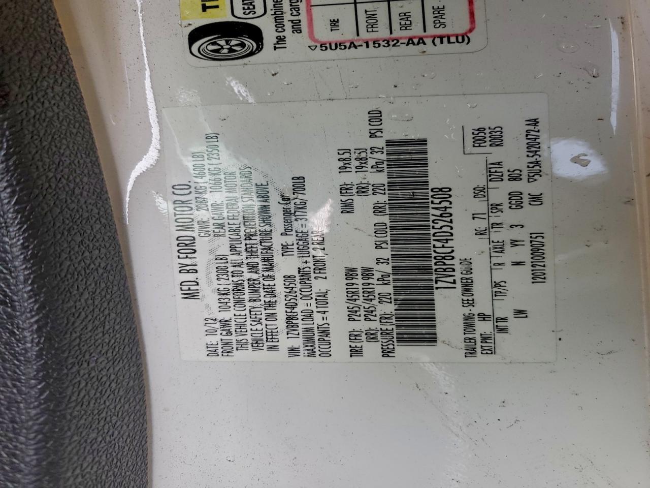 2013 Ford Mustang Gt - zdjęcie 13