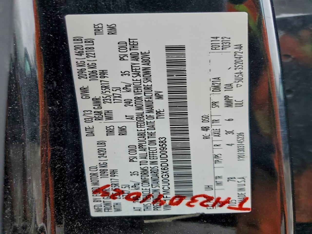 2013 Ford Escape Se - zdjęcie 13