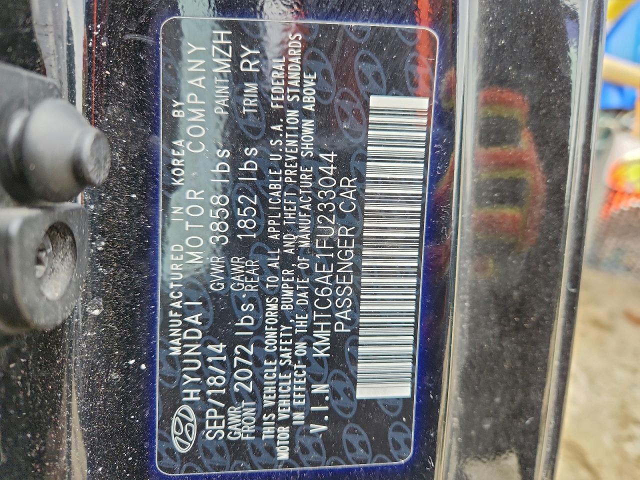 2015 Hyundai Veloster Turbo - zdjęcie 13