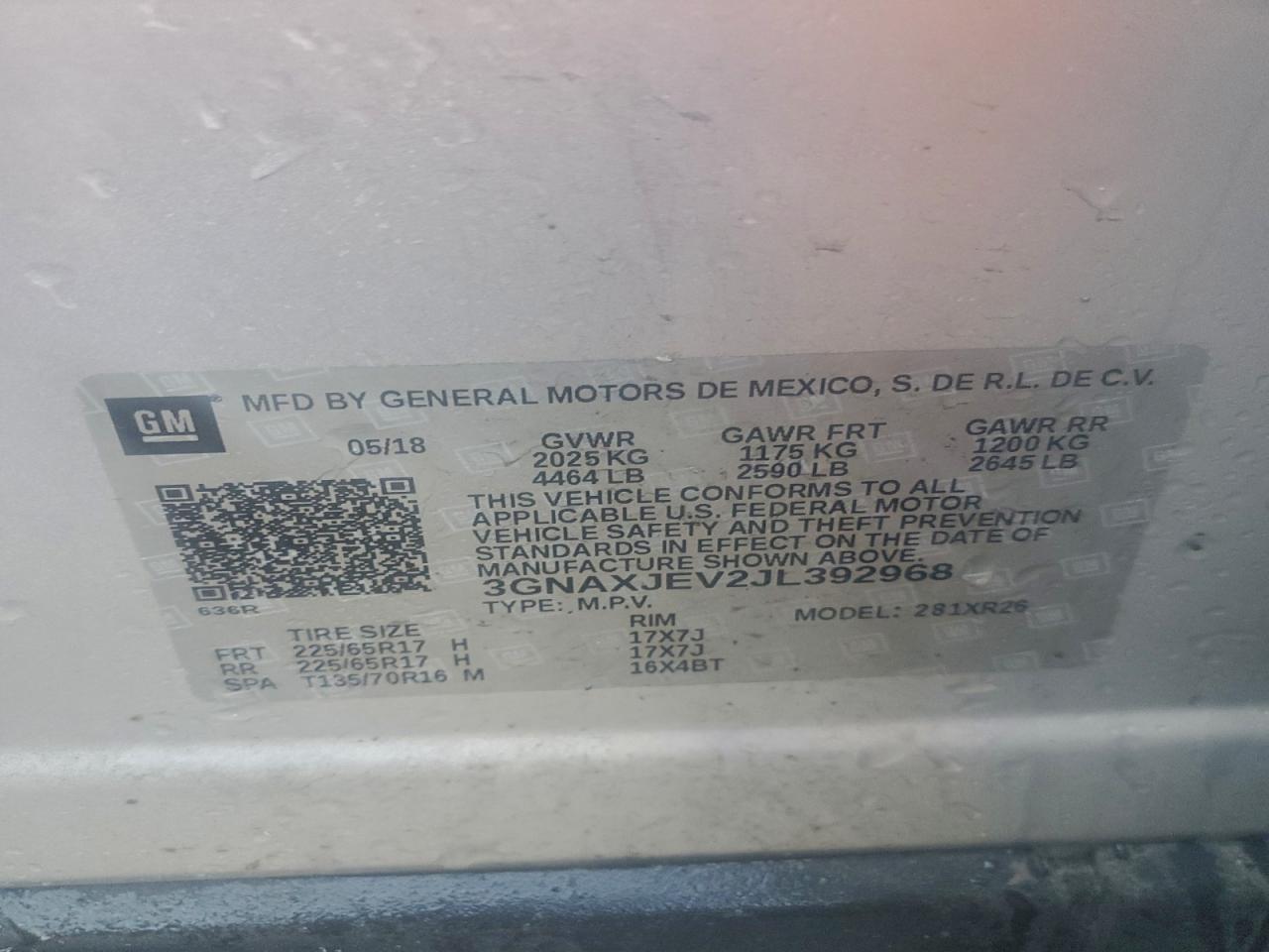 2018 Chevrolet Equinox Lt - zdjęcie 13