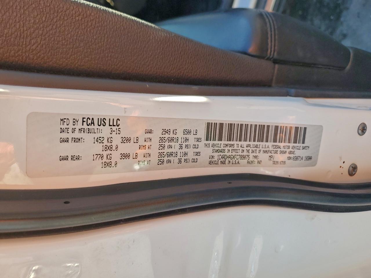 2015 Dodge Durango Sxt - zdjęcie 13