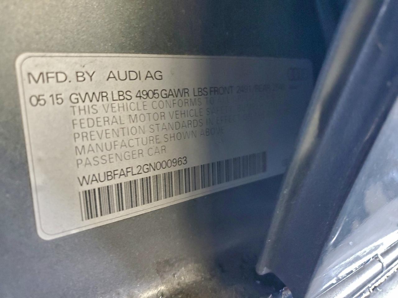 2016 Audi A4 Premium S-Line - zdjęcie 12