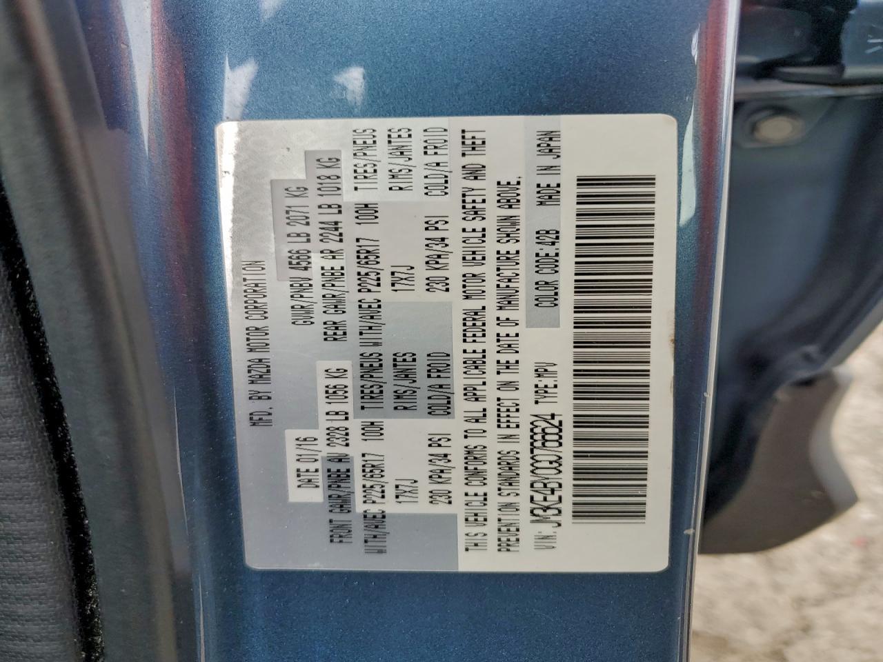 2016 Mazda Cx-5 Sport - zdjęcie 14