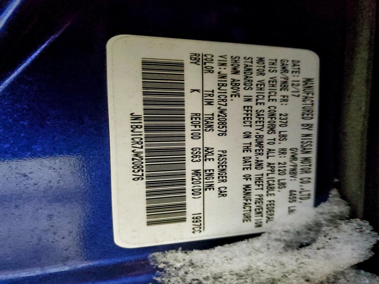 2018 Nissan Rogue Sport Sl - zdjęcie 13