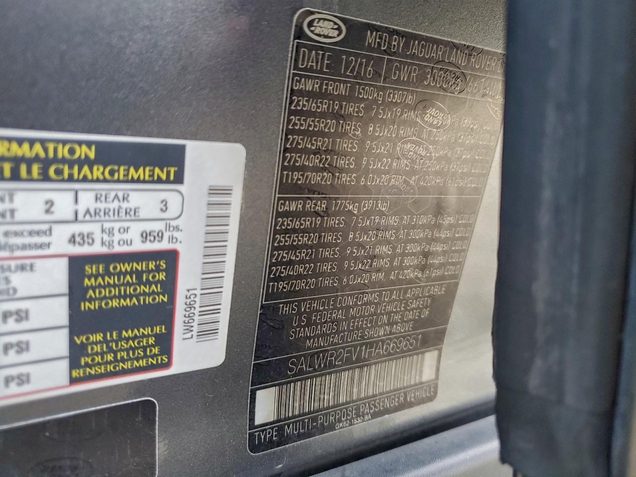 2017 Land Rover Range Rover Sport Hse - zdjęcie 13