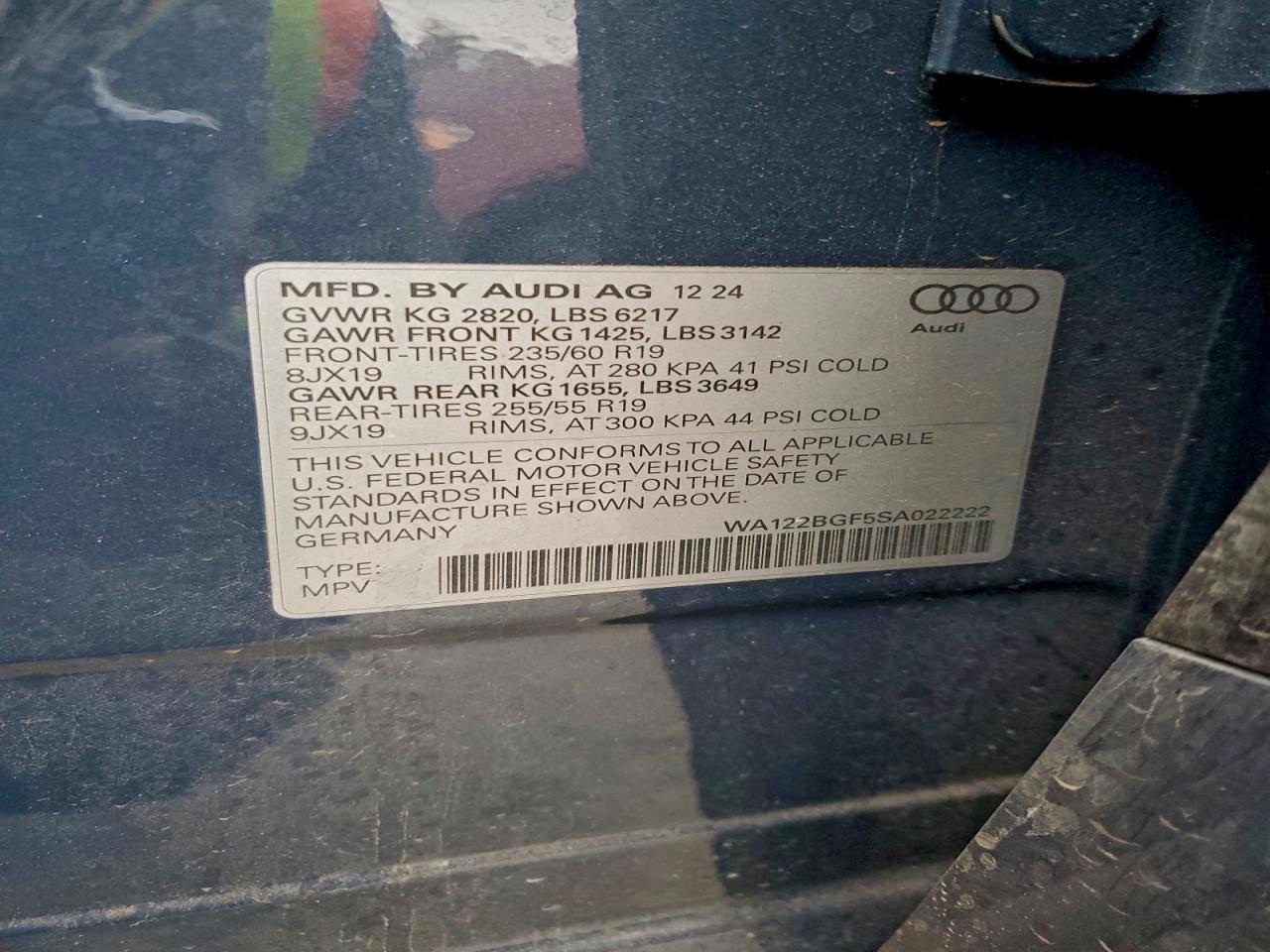 2025 Audi Q6 E-Tron Premium Plus - zdjęcie 14