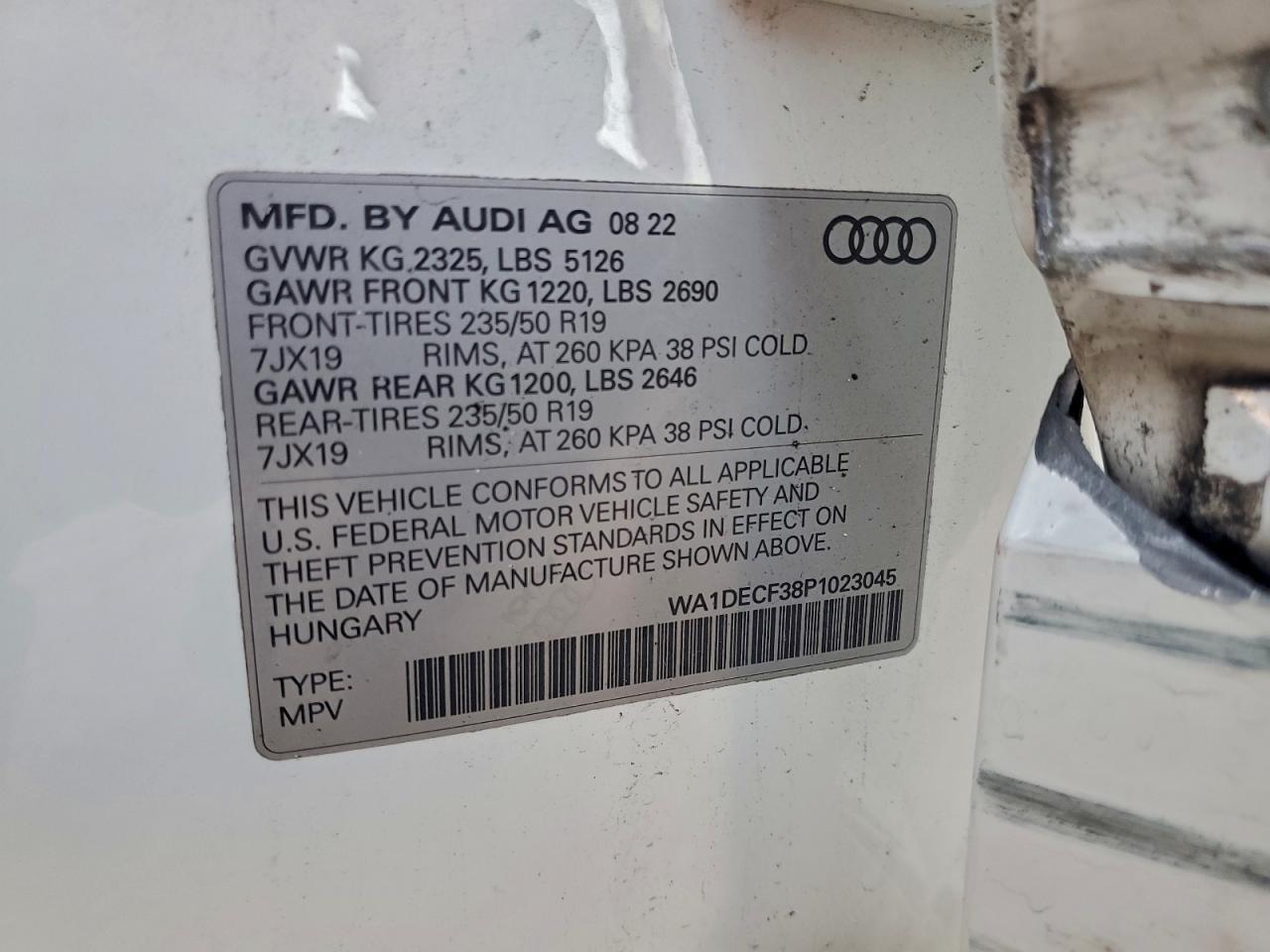 2023 Audi Q3 Premium S Line 45 - zdjęcie 13