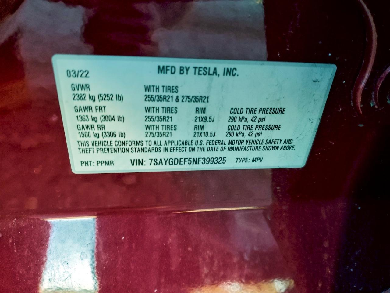 2022 Tesla Model Y - zdjęcie 13