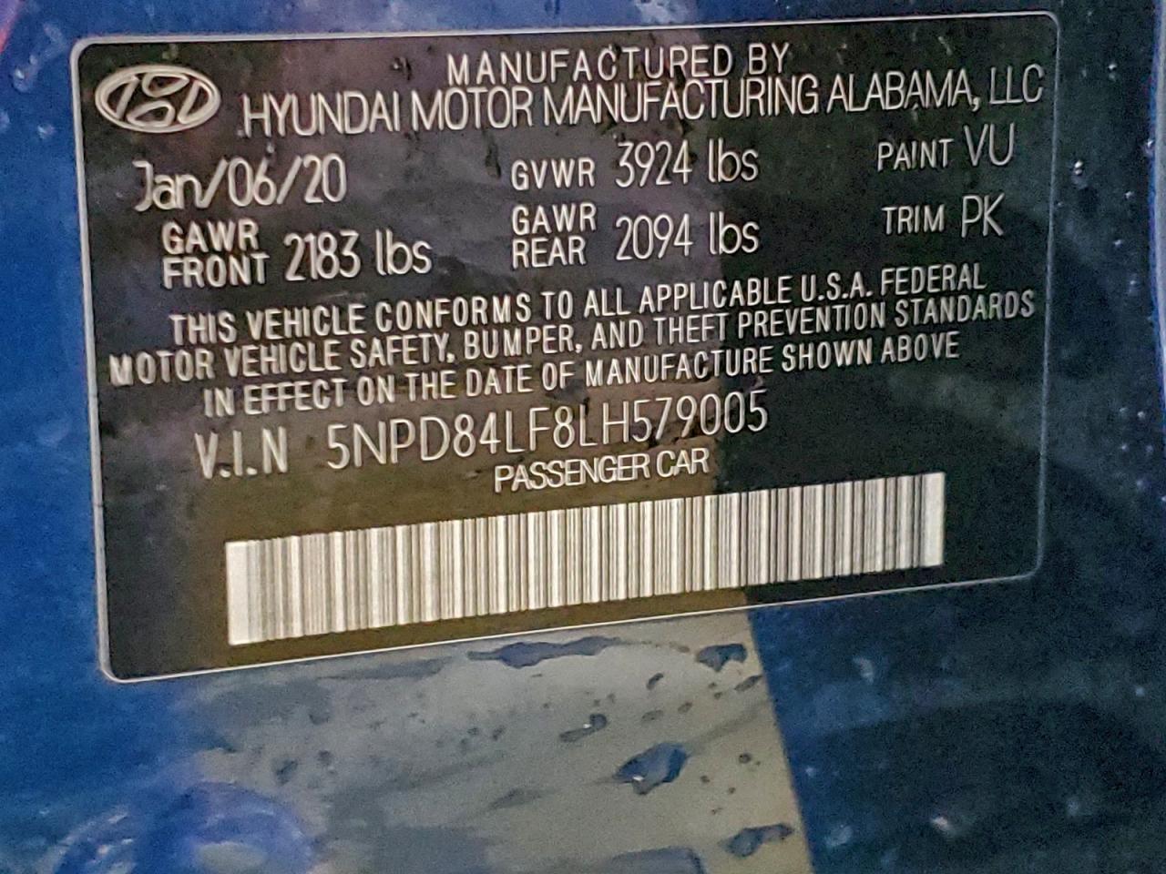 2020 Hyundai Elantra Sel - zdjęcie 13