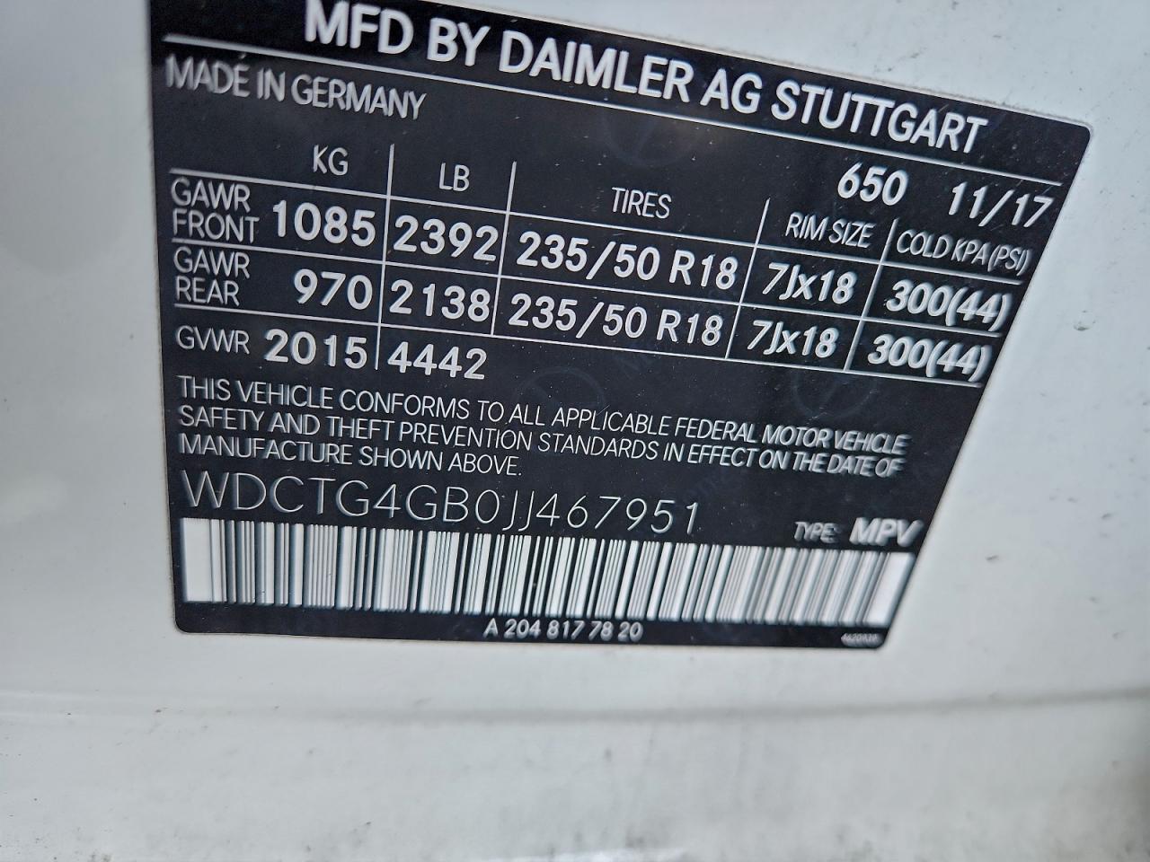 2018 Mercedes-Benz Gla 250 4Matic - zdjęcie 12