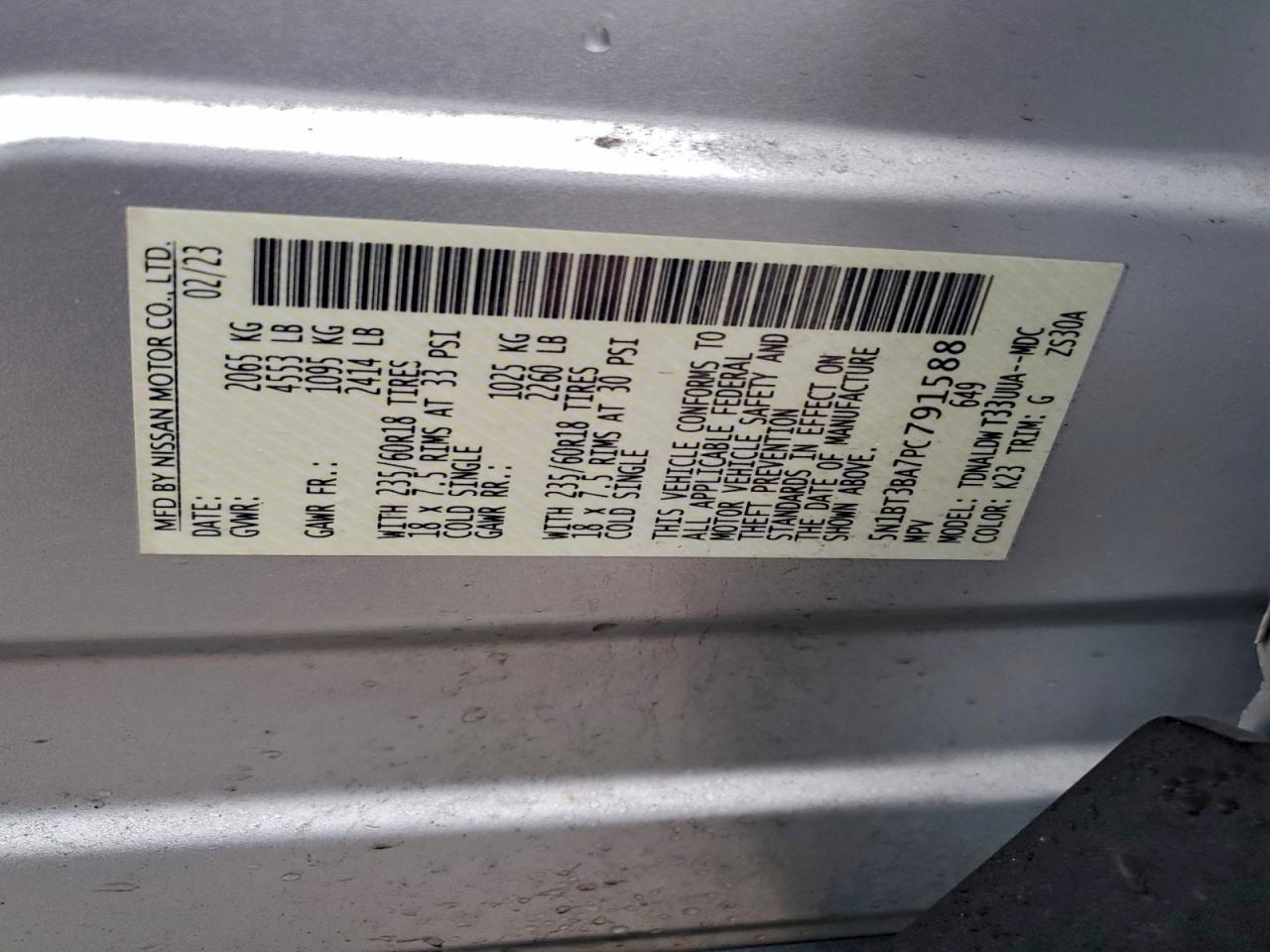 2023 Nissan Rogue Sv - zdjęcie 13