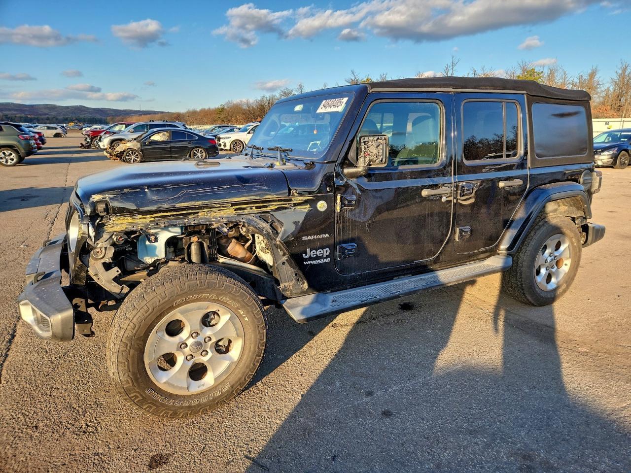 2018 Jeep Wrangler Unlimited Sahara - zdjęcie główne