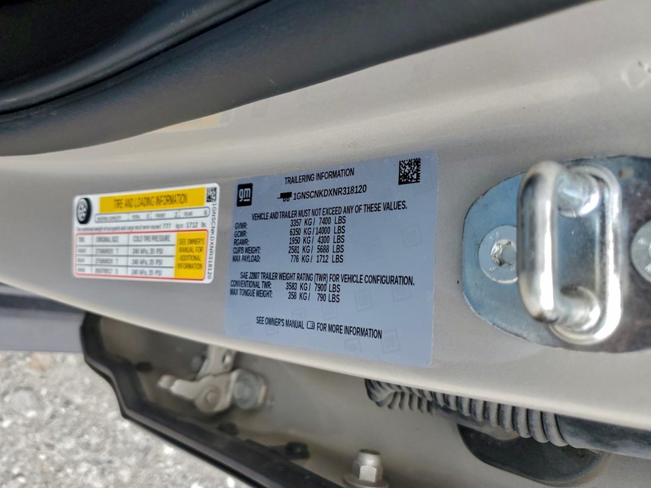 2022 Chevrolet Tahoe C1500 Lt - zdjęcie 13