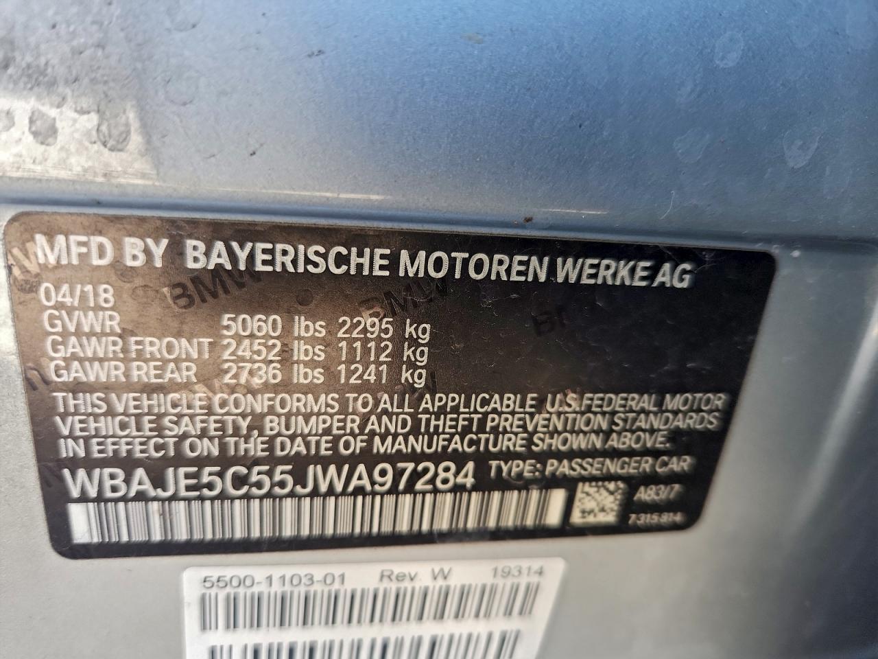 2018 BMW 540 I - zdjęcie 12