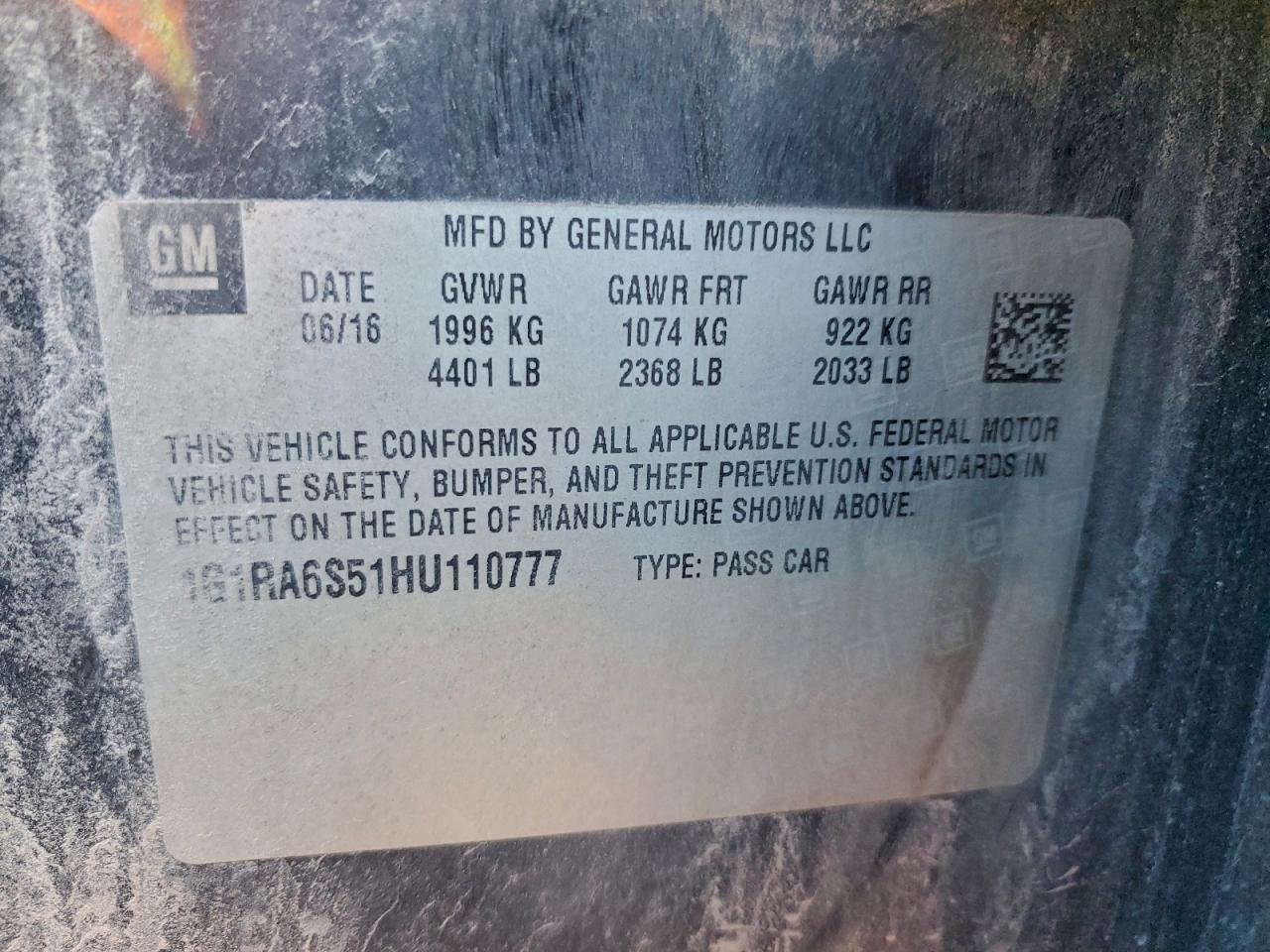 2017 Chevrolet Volt Lt - zdjęcie 12