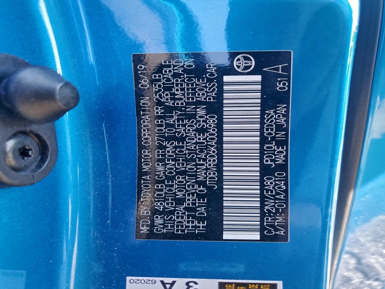 2019 Toyota Mirai - zdjęcie 12