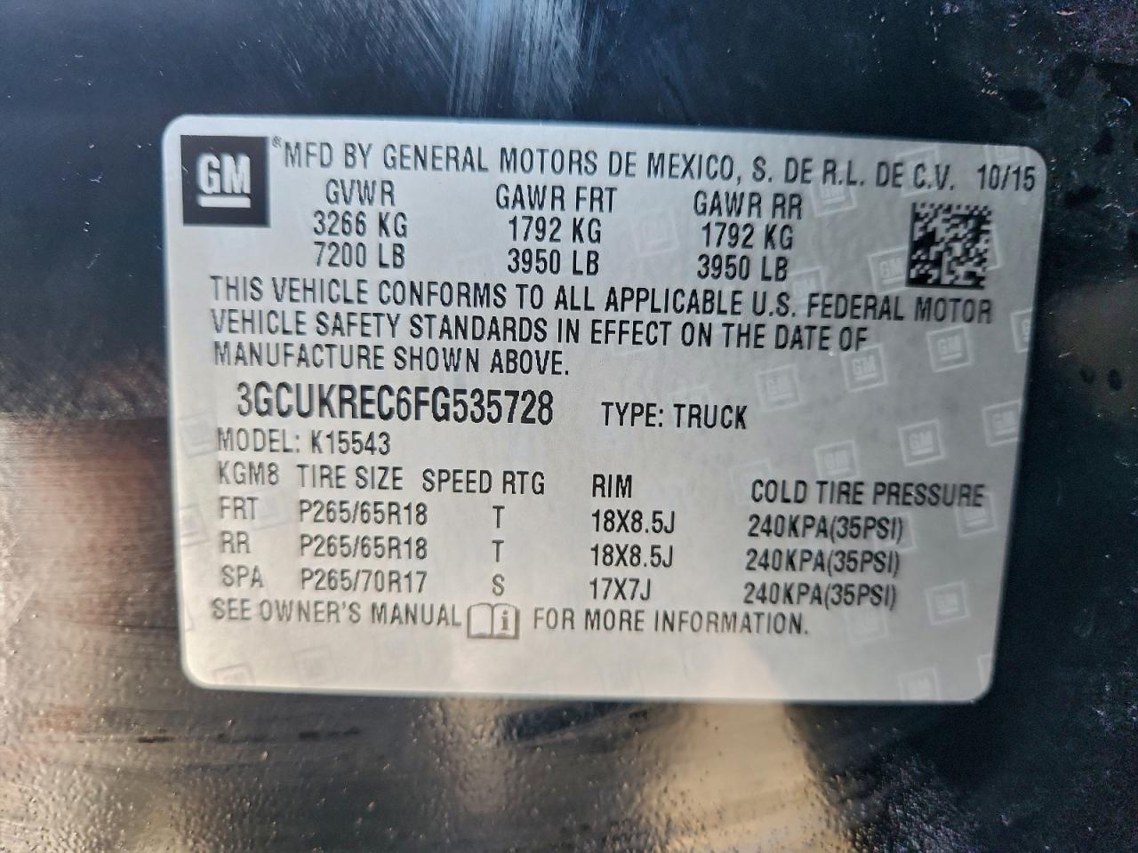 2015 Chevrolet Silverado K1500 Lt - zdjęcie 12