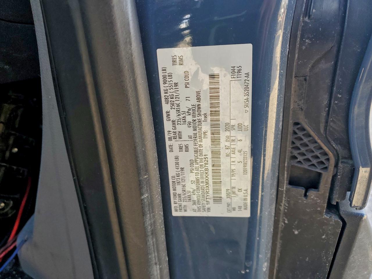 2019 Ford Transit T-250 - zdjęcie 12