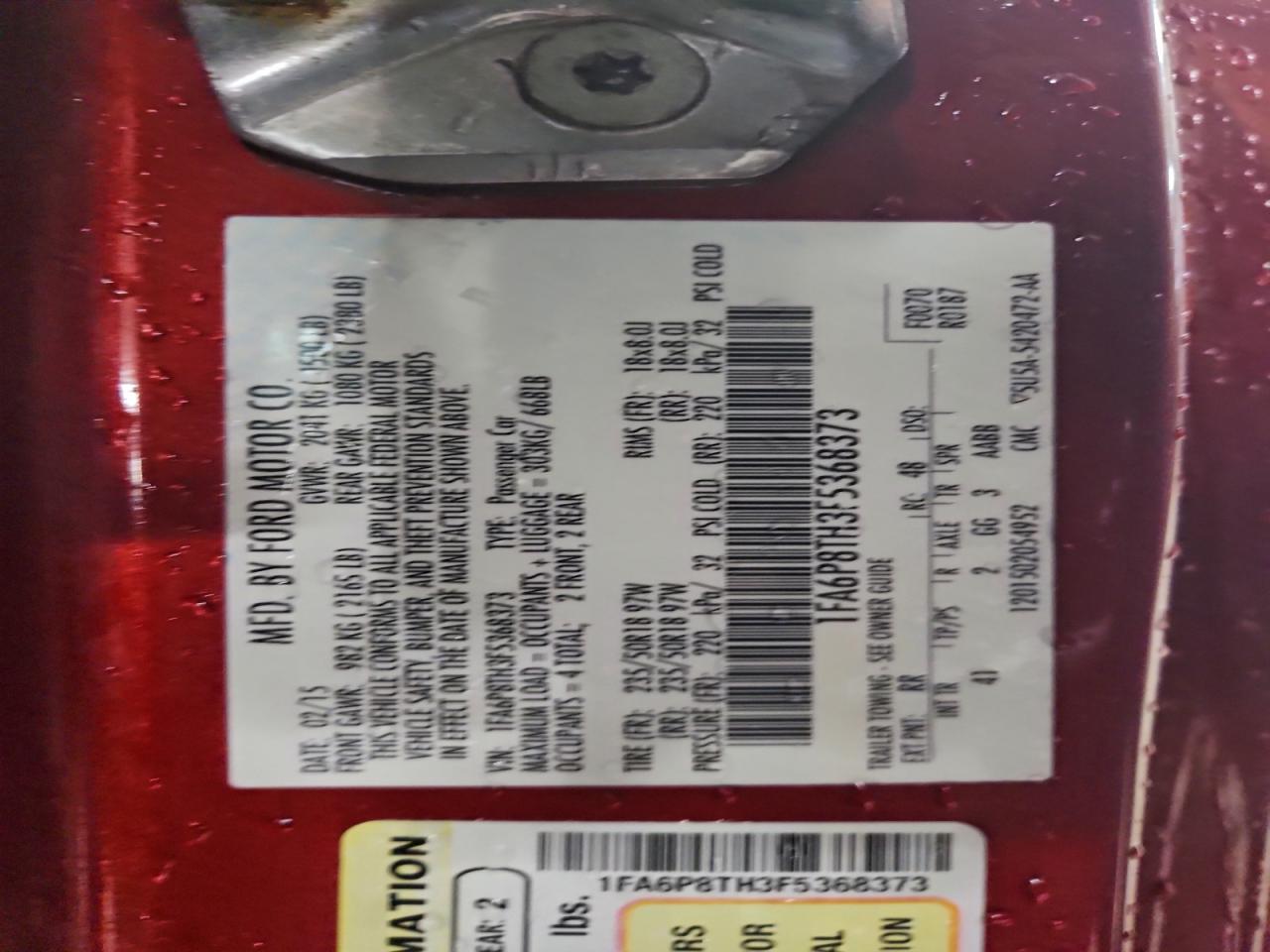 2015 Ford Mustang - zdjęcie 12