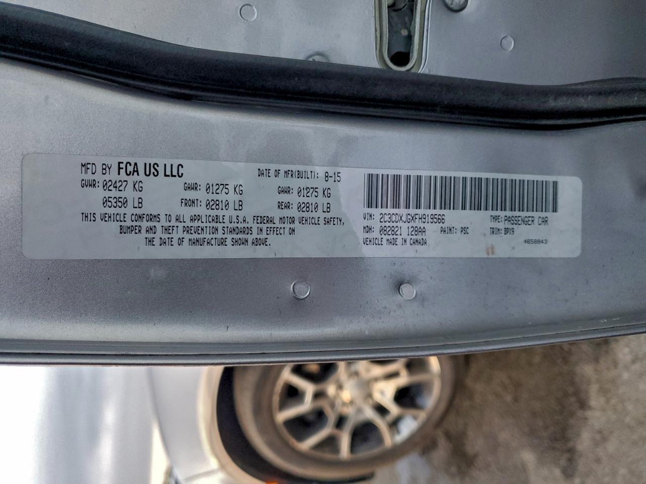 2015 Dodge Charger Sxt - zdjęcie 12