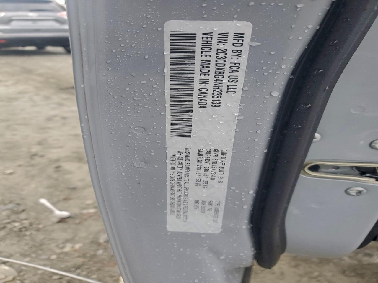 2022 Dodge Charger Sxt - zdjęcie 12