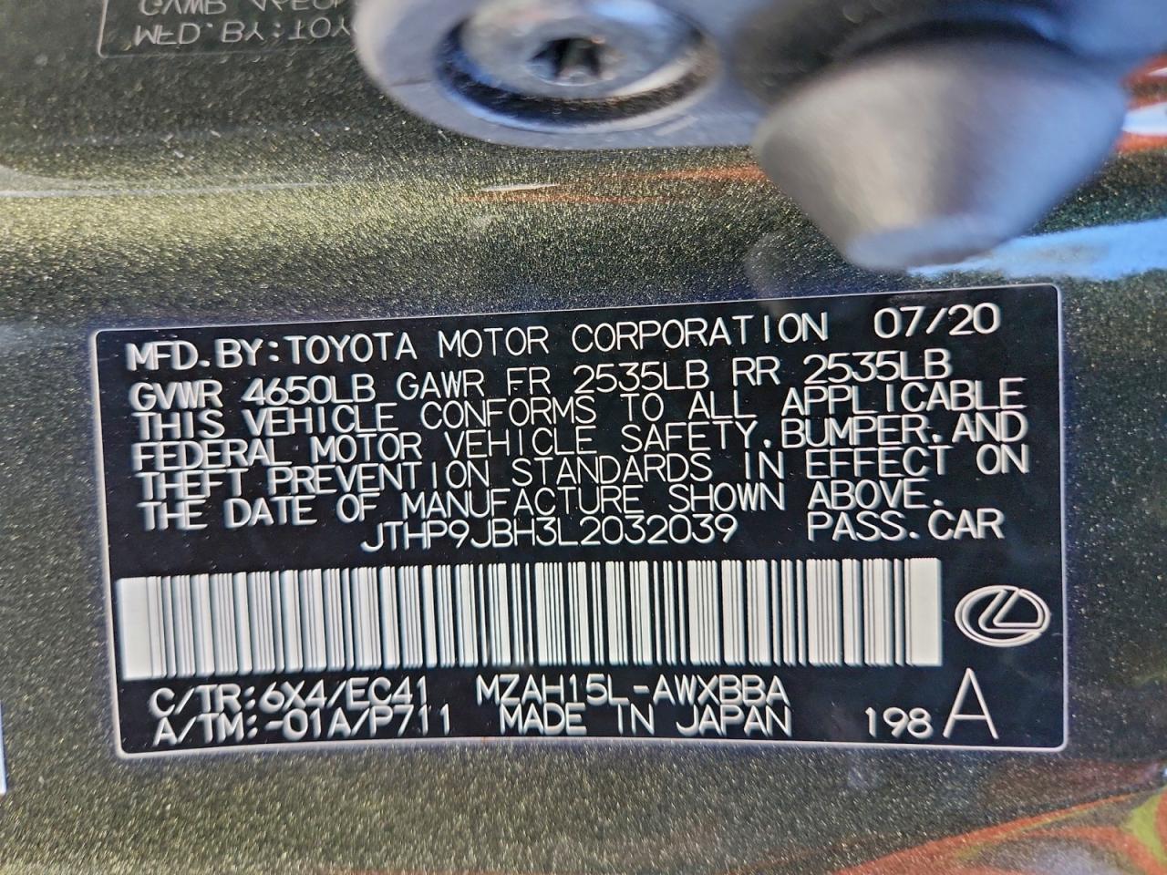 2020 Lexus Ux 250H - zdjęcie 13