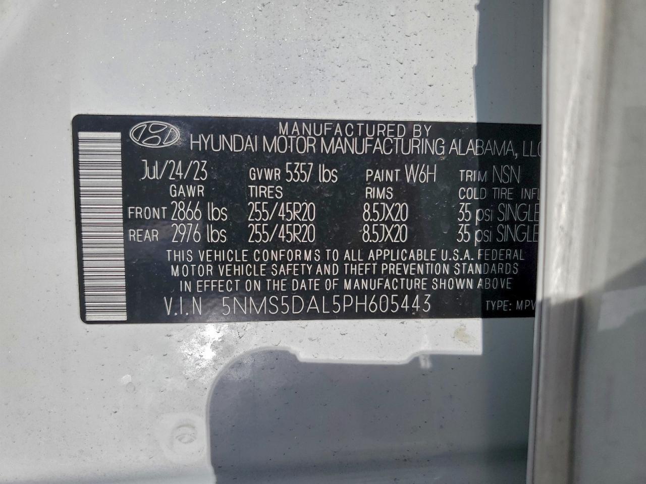 2023 Hyundai Santa Fe Calligraphy - zdjęcie 14