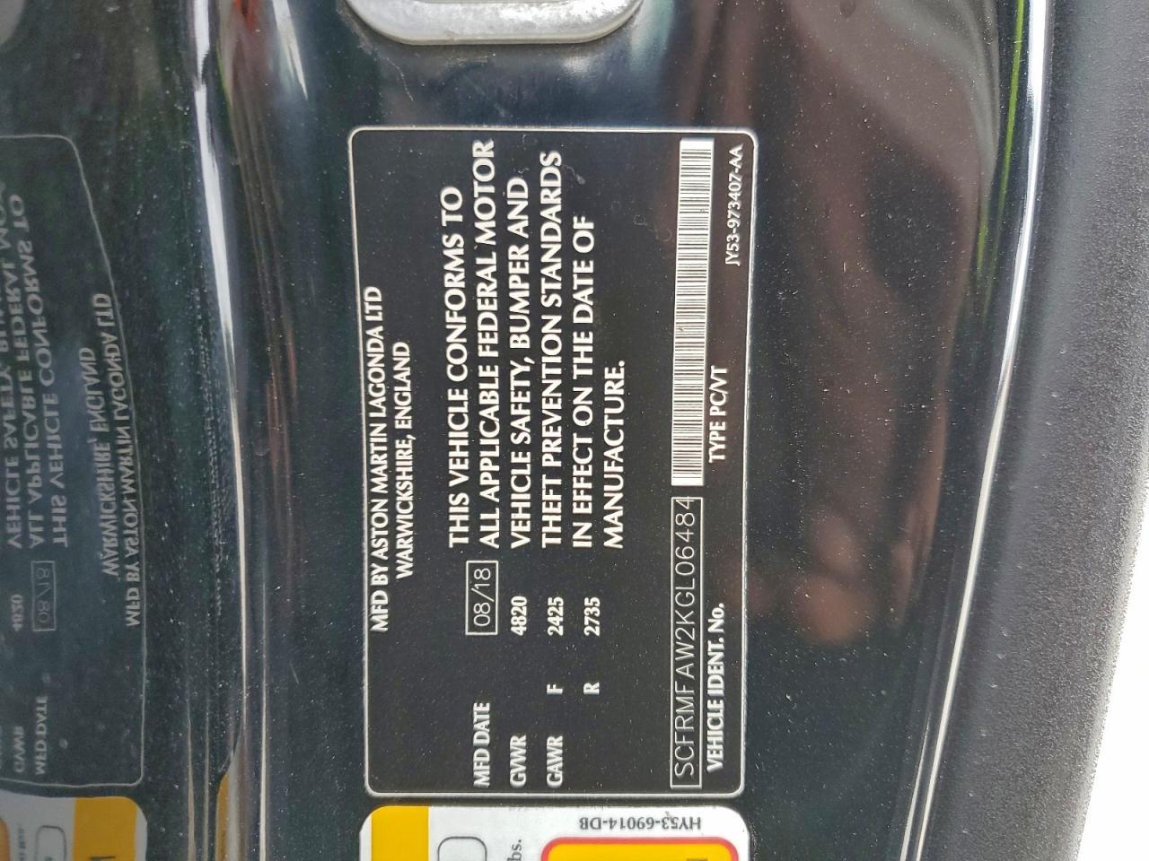 2019 Aston Martin Db11 - zdjęcie 13