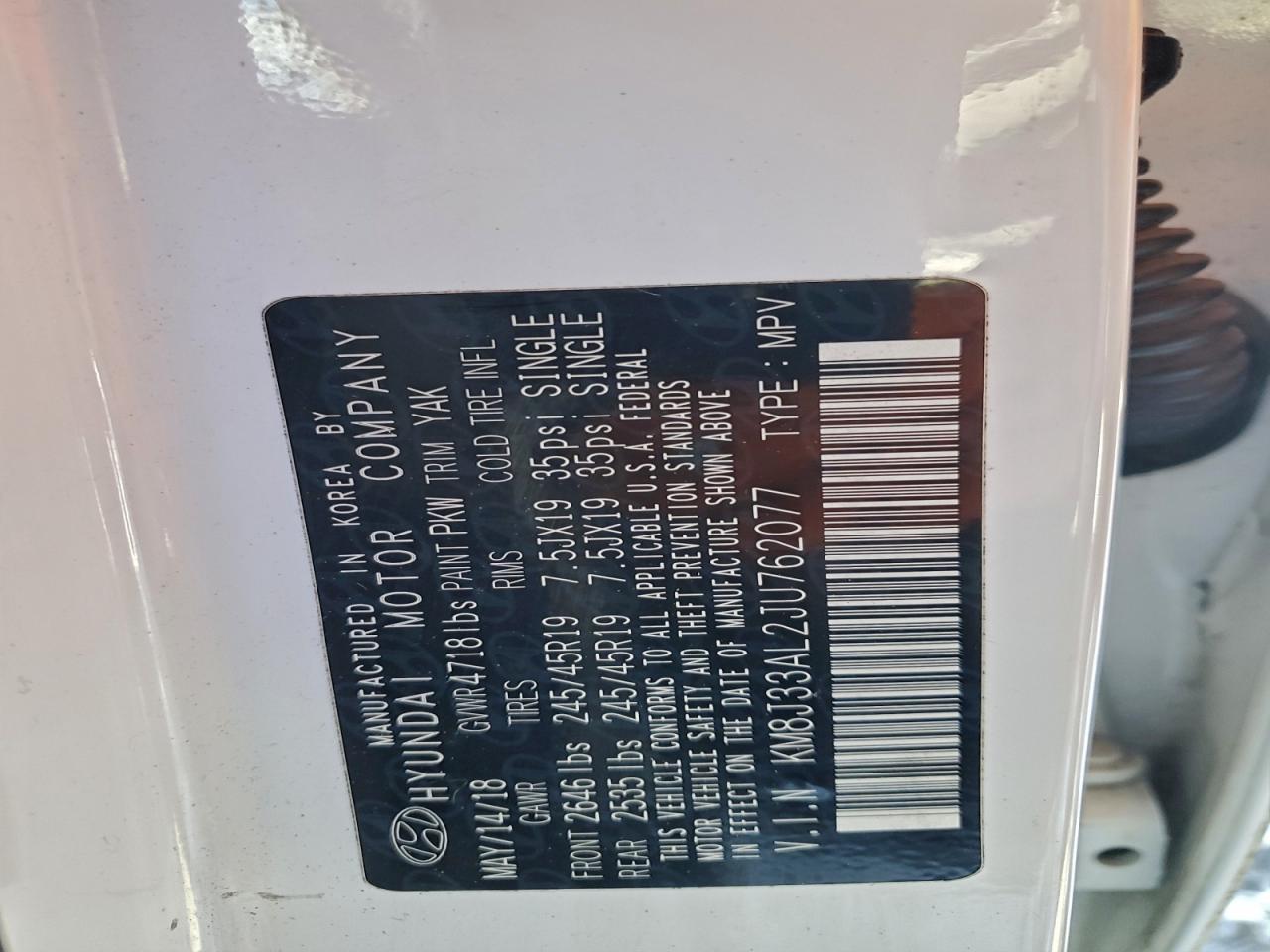 2018 Hyundai Tucson Sport - zdjęcie 13