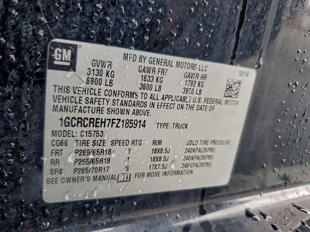 2015 Chevrolet Silverado C1500 Lt - zdjęcie 12