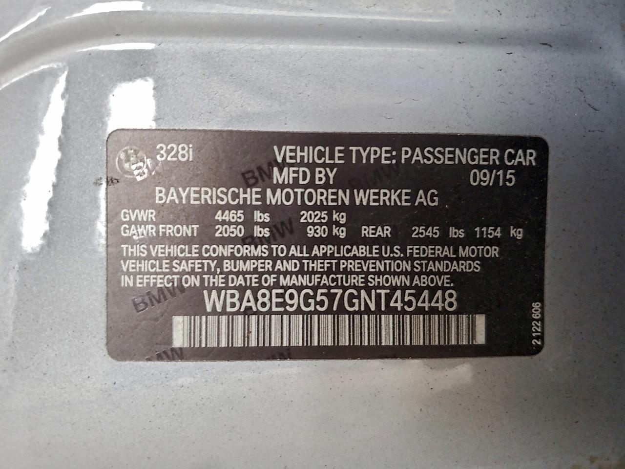 2016 BMW 328 I Sulev - zdjęcie 12