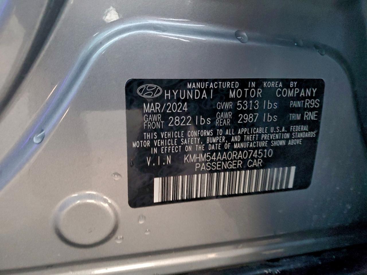 2024 Hyundai Ioniq 6 Limited - zdjęcie 12