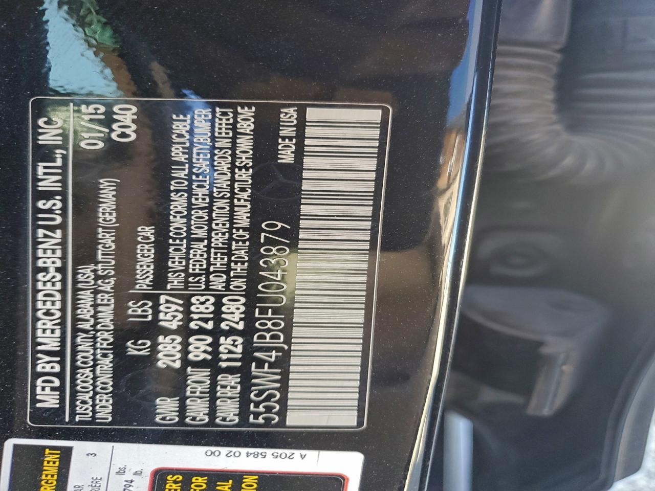 2015 Mercedes-Benz C 300 - zdjęcie 12