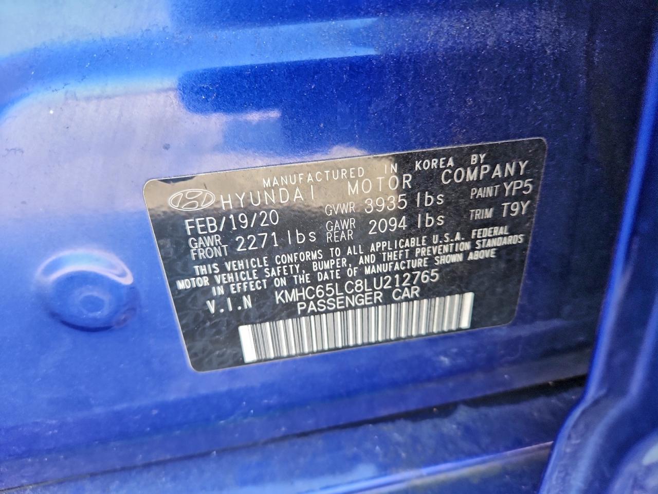 2020 Hyundai Ioniq Blue - zdjęcie 13