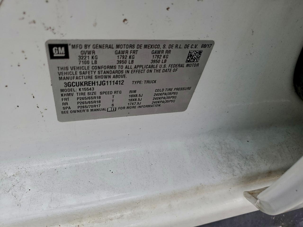 2018 Chevrolet Silverado K1500 Lt - zdjęcie 12