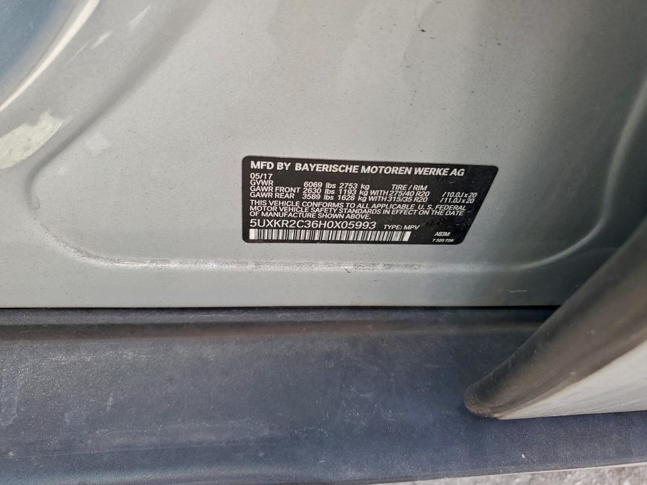 2017 BMW X5 Sdrive35I - zdjęcie 13