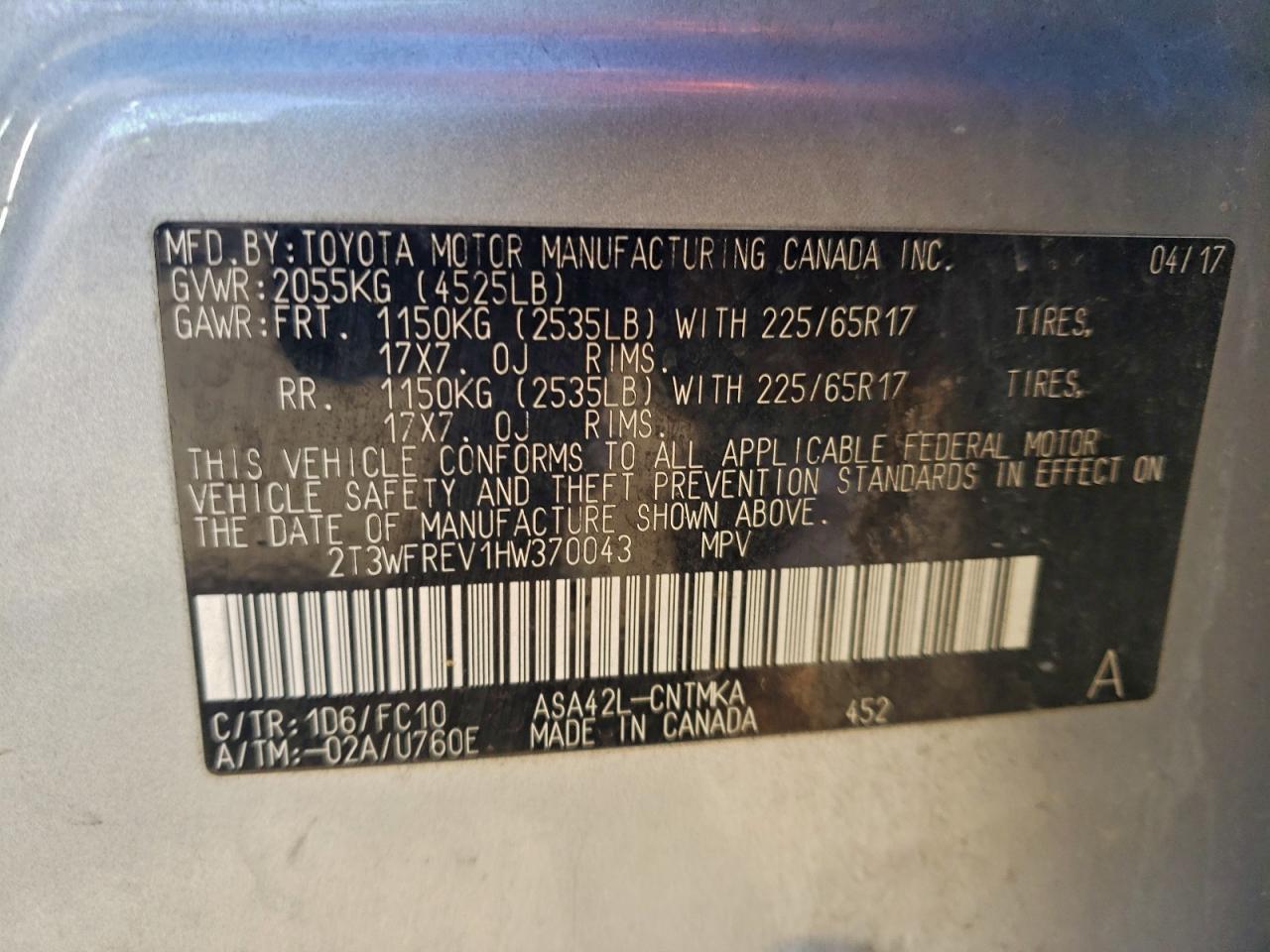 2017 Toyota Rav4 Xle - zdjęcie 14