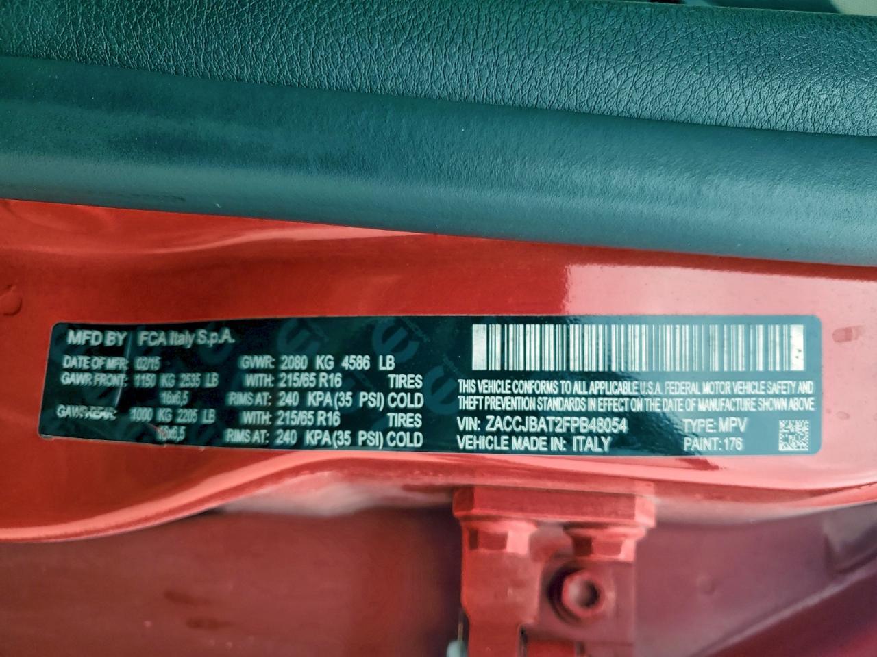 2015 Jeep Renegade Sport - zdjęcie 13