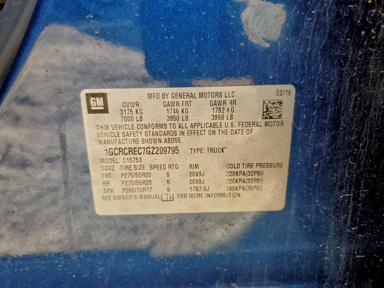 2016 Chevrolet Silverado C1500 Lt - zdjęcie 12