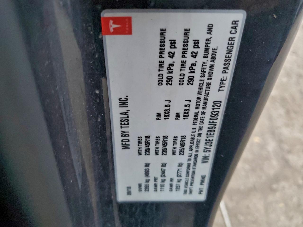2018 Tesla Model 3 - zdjęcie 13