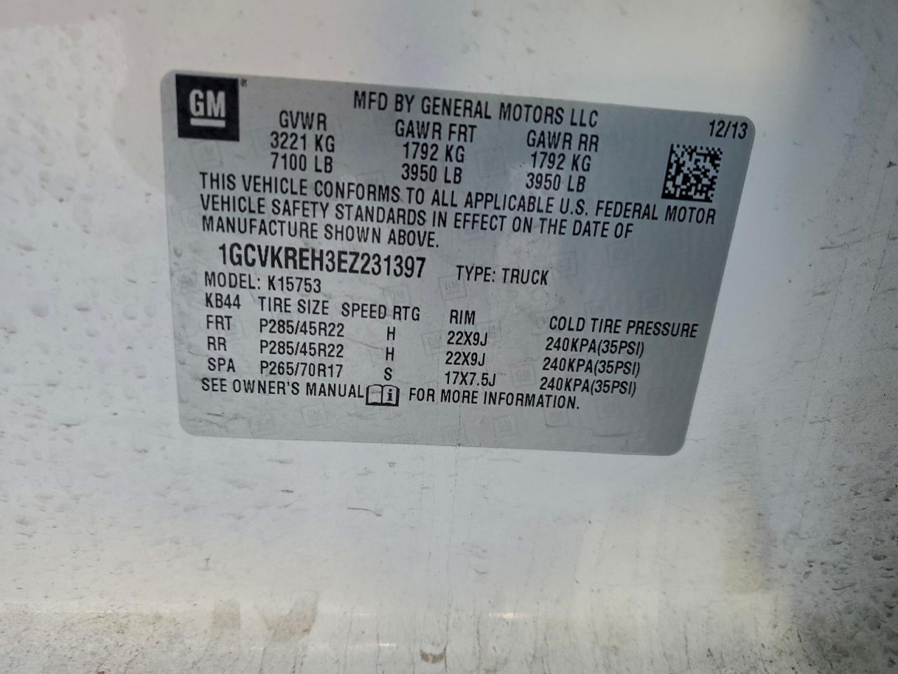 2014 Chevrolet Silverado K1500 Lt - zdjęcie 12