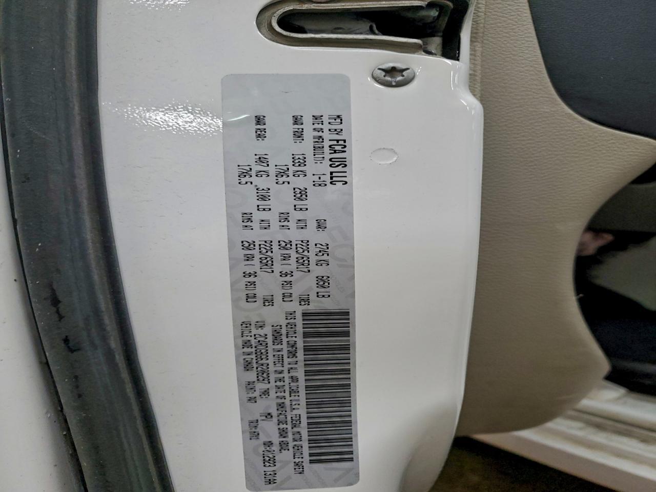 2018 Dodge Grand Caravan Se - zdjęcie 13