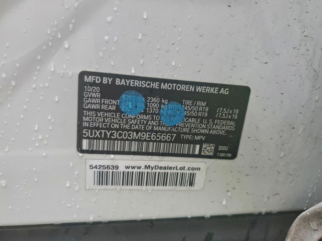 2021 BMW X3 Sdrive30I - zdjęcie 13