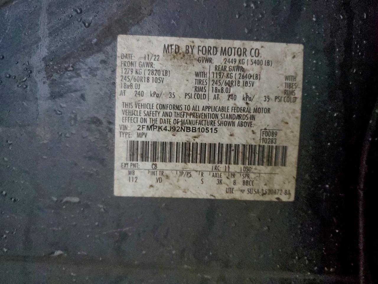 2022 Ford Edge Sel - zdjęcie 13