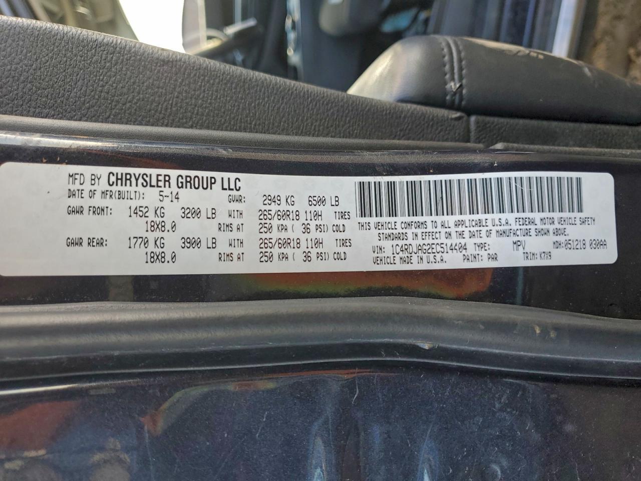 2014 Dodge Durango Sxt - zdjęcie 13