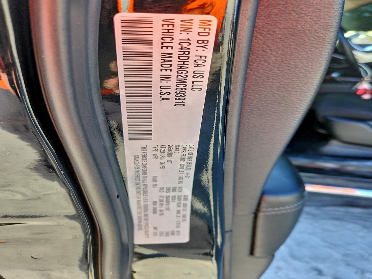 2021 Dodge Durango Sxt - zdjęcie 13