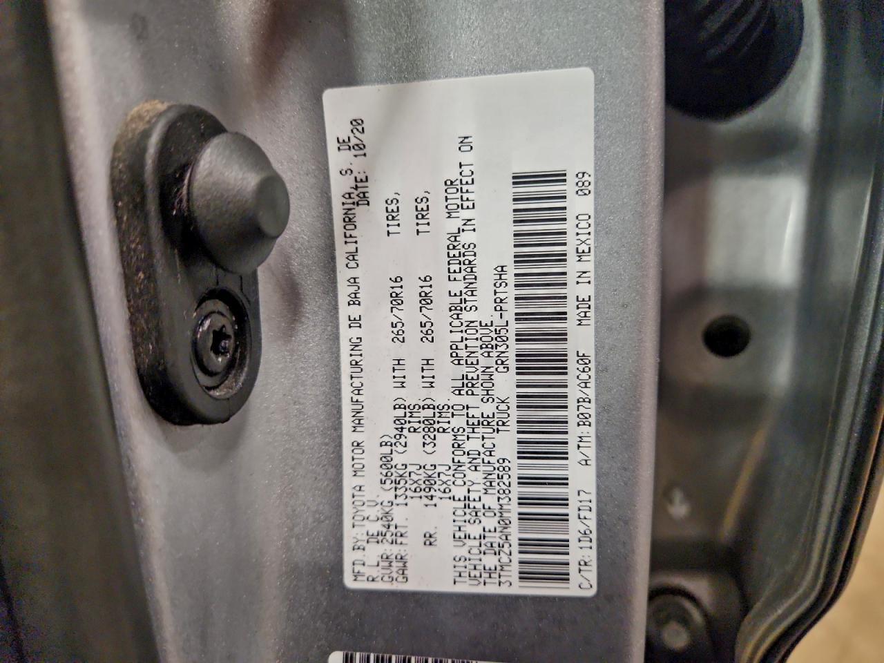 2021 Toyota Tacoma Trd Off-Road - zdjęcie 13