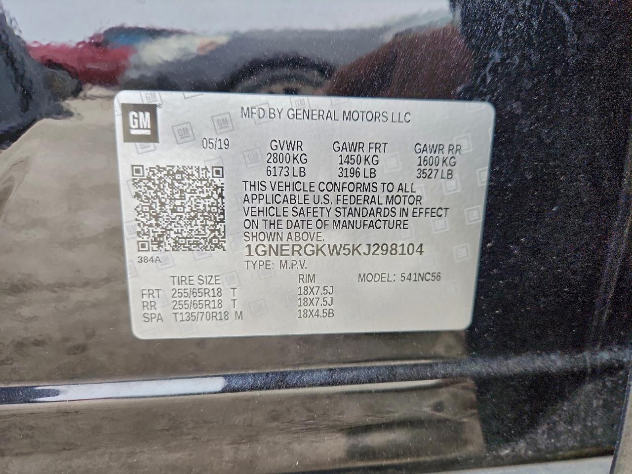 2019 Chev Traverse Lt - zdjęcie 13