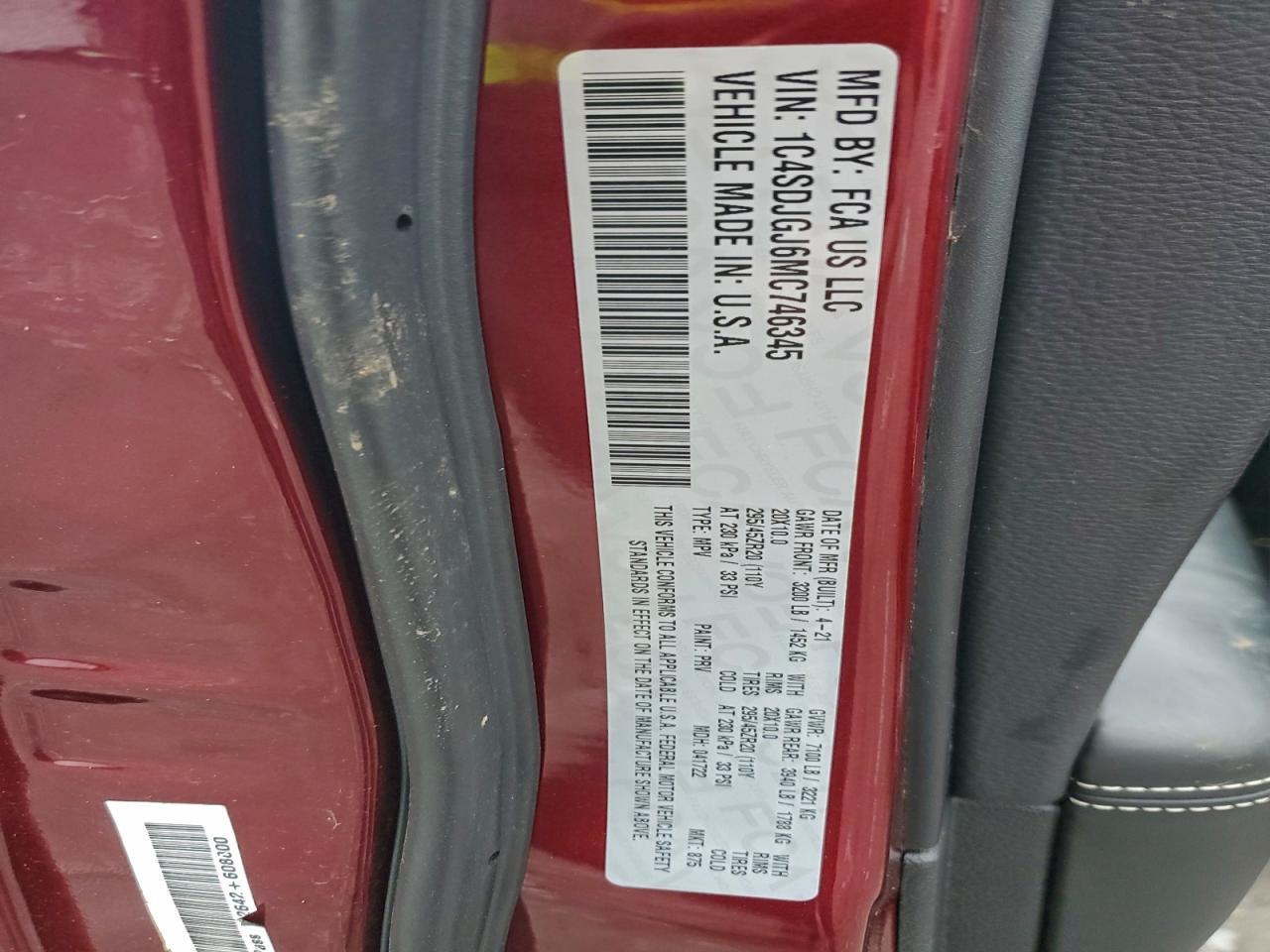 2021 Dodge Durango Srt 392 - zdjęcie 13